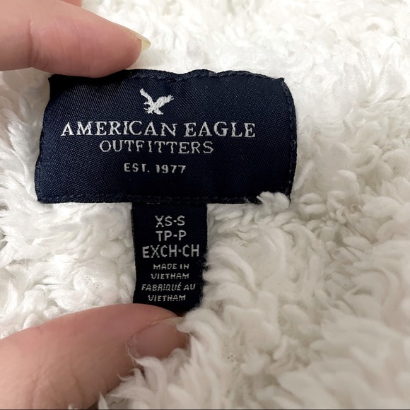 Solid White Drop Shoulder Hooded Fuzzy Faux Fur Open Front Medium Long Coat - Picture 4 of 6